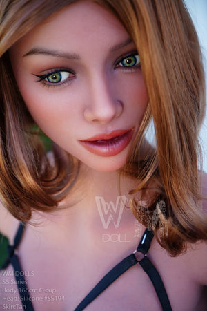 Boneca sexual Annie (WM-Doll 166cm c-cup #ss194 tpe+silicone)