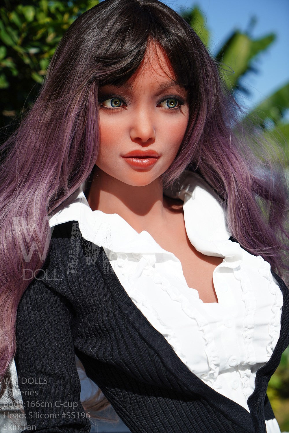 ramona muñeca sexual (WM-Doll Copa C de 166 cm #SS196 TPE+silicona)