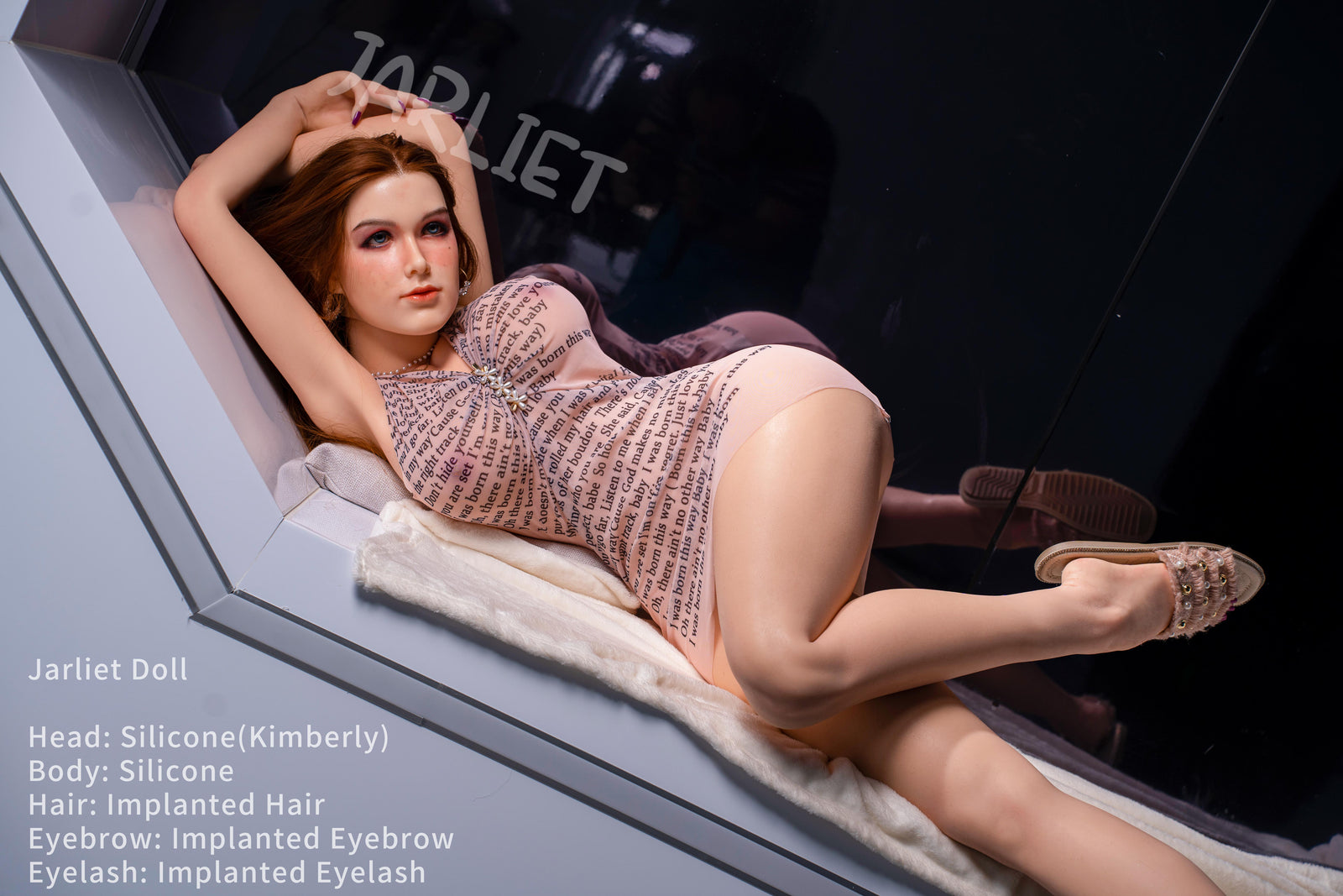 Kimberly from Jarliet – 148 cm D-cup TPE Sex doll with Silicone head