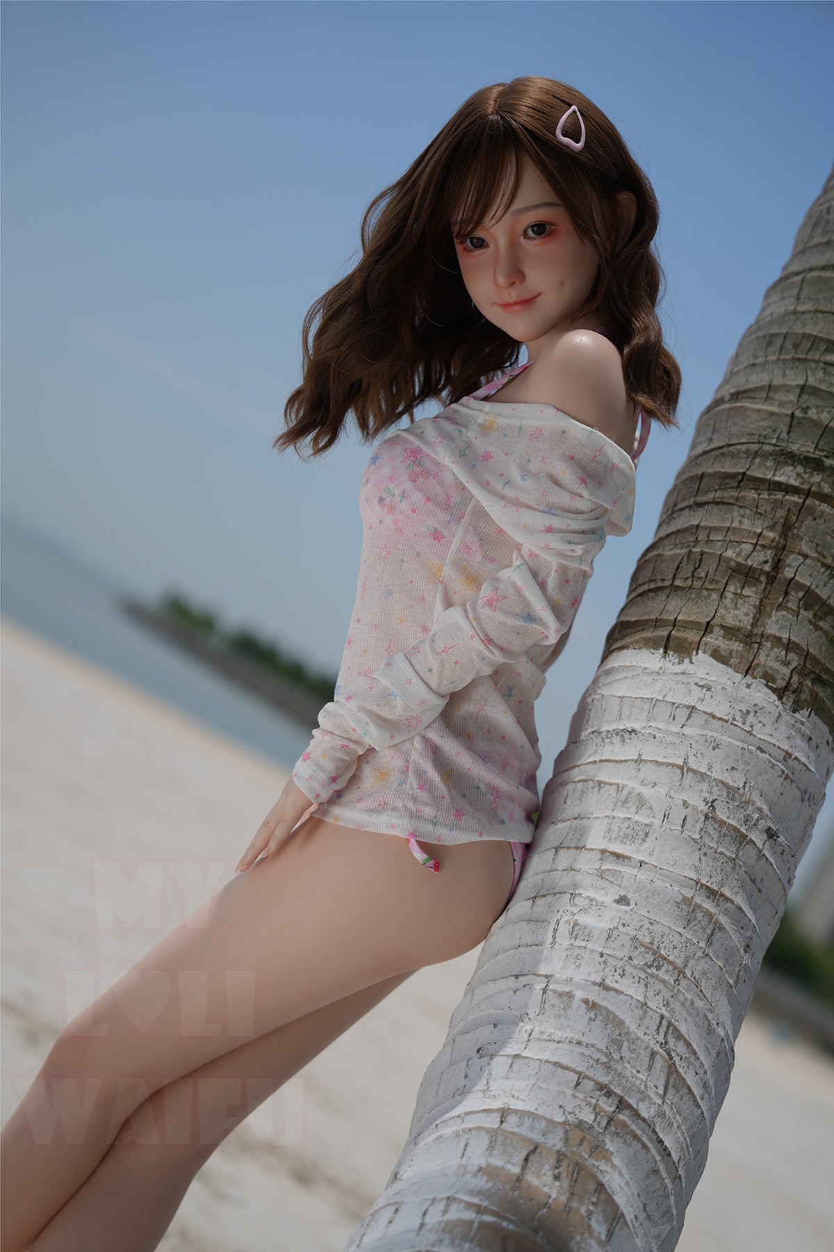 Rena boneca sexual (My Loli Waifu Copo D de 145cm #24 Silicone)