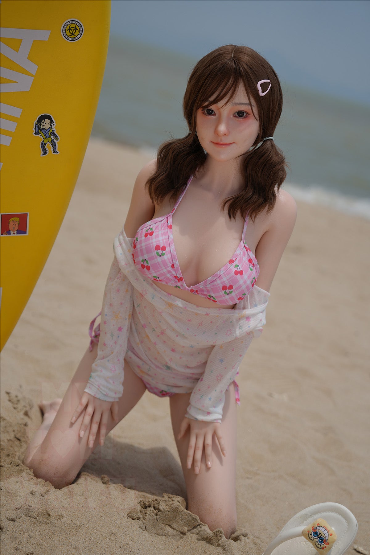 Rena boneca sexual (My Loli Waifu Copo D de 145cm #24 Silicone)