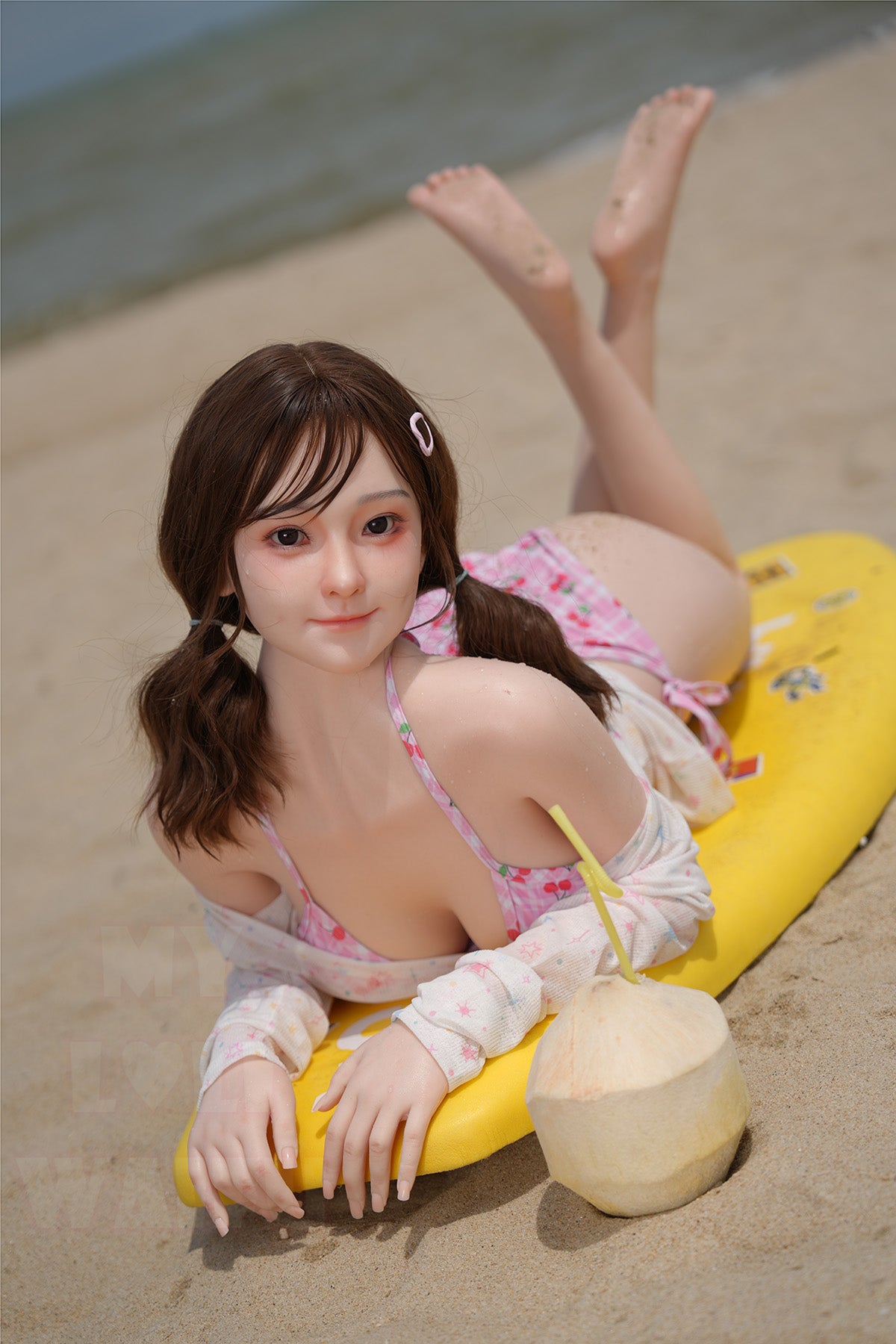 Rena boneca sexual (My Loli Waifu Copo D de 145cm #24 Silicone)