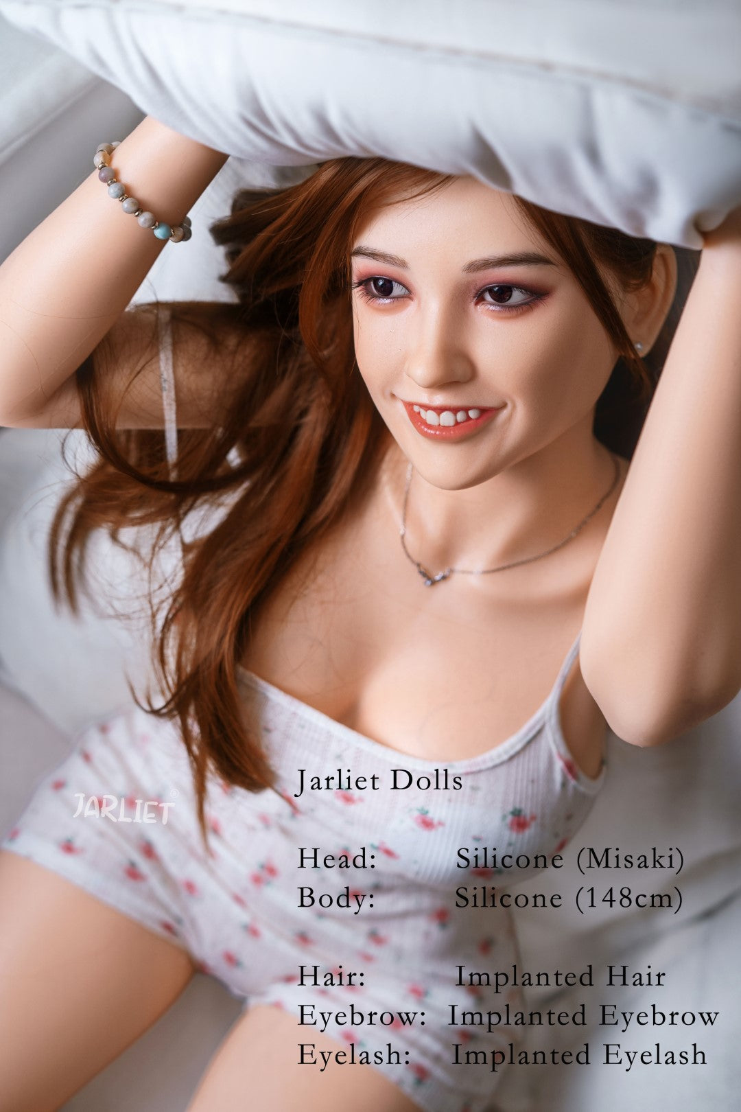 Misaki muñeca sexual (Jarliet Silicona de copa electrónica de 148 cm)