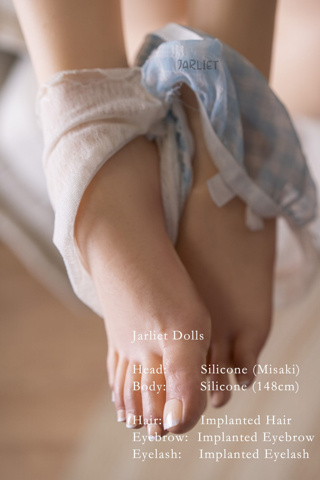 Boneca sexual Misaki (Jarliet Silicone para copo eletrônico de 148 cm)