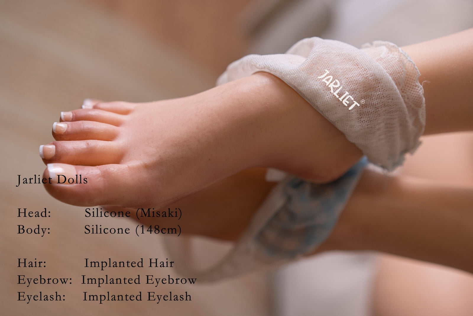 Boneca sexual Misaki (Jarliet Silicone para copo eletrônico de 148 cm)