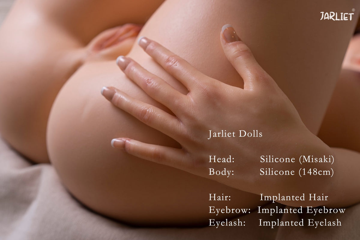 Boneca sexual Misaki (Jarliet Silicone para copo eletrônico de 148 cm)
