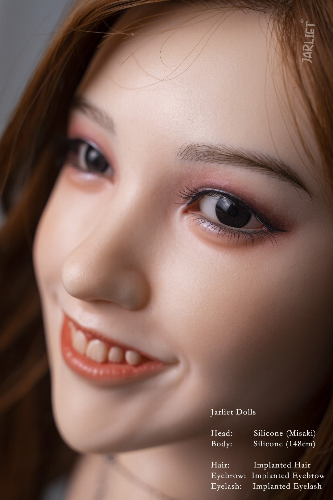 Boneca sexual Misaki (Jarliet Silicone para copo eletrônico de 148 cm)