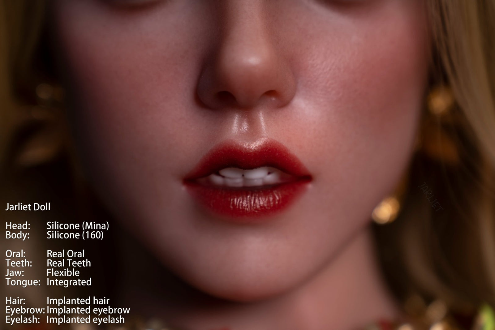 mio muñeca sexual (Jarliet Copa C de silicona de 160 cm)