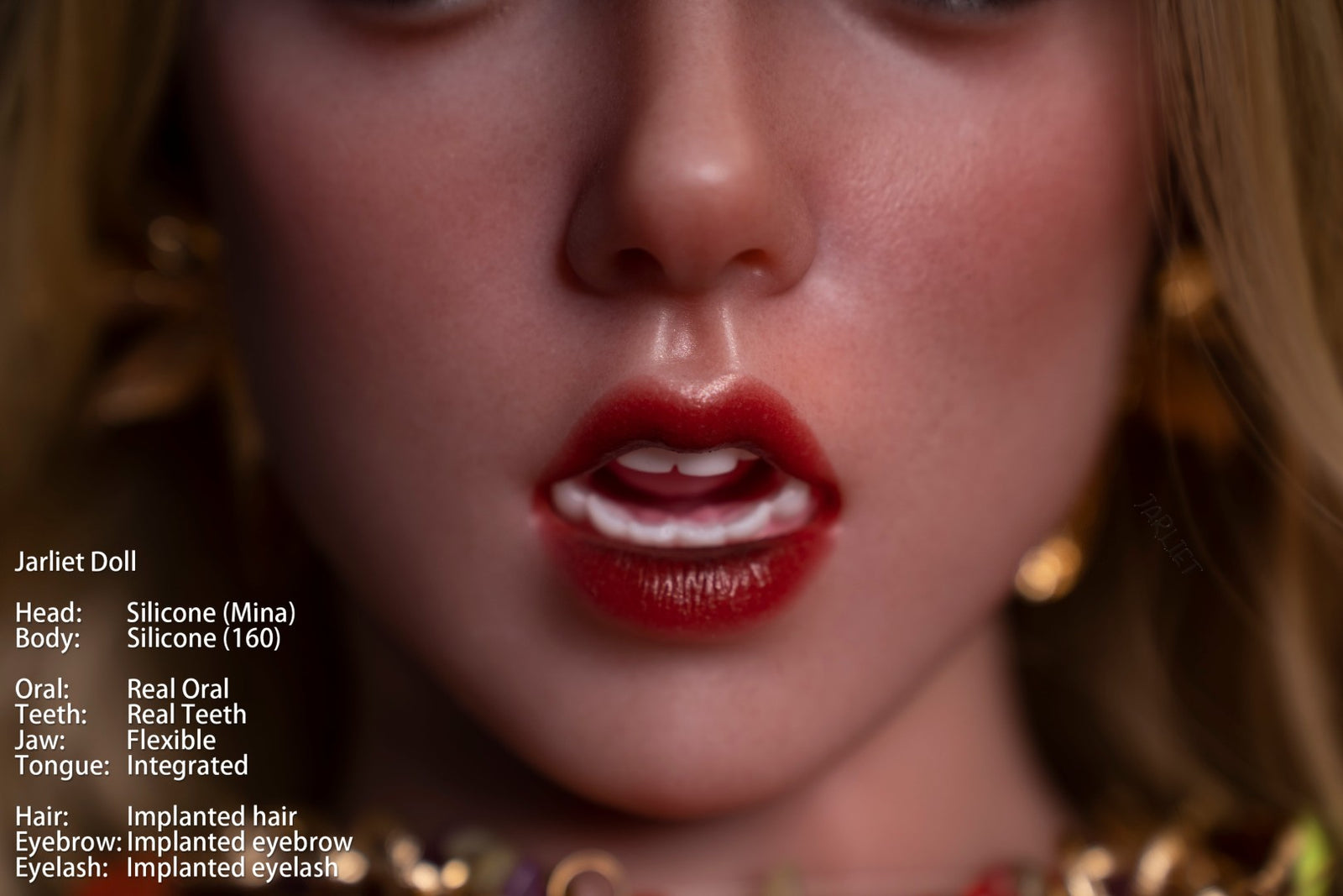 mio muñeca sexual (Jarliet Copa C de silicona de 160 cm)