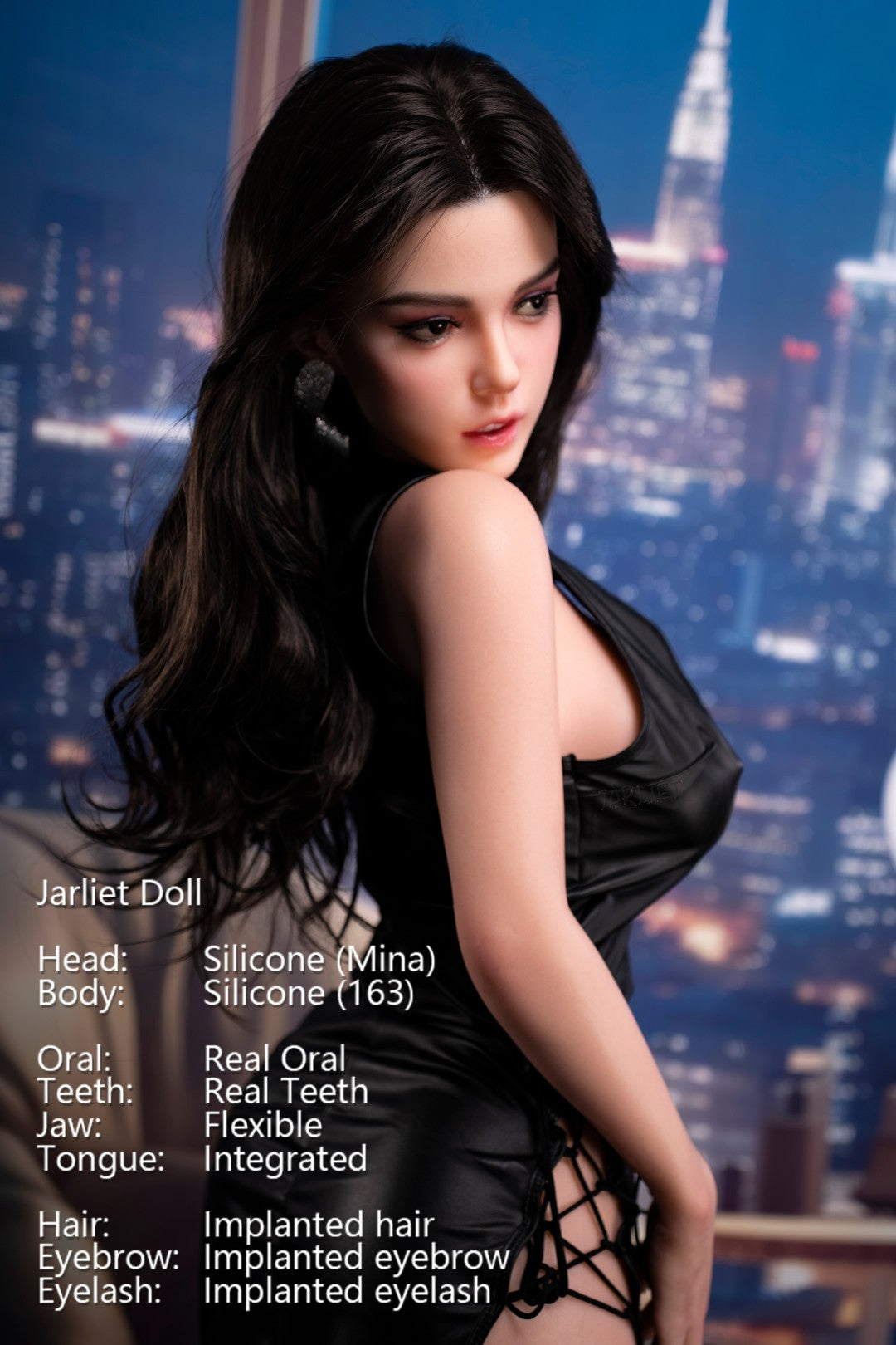 Minha boneca sexual (Jarliet Silicone com copo D de 163 cm)