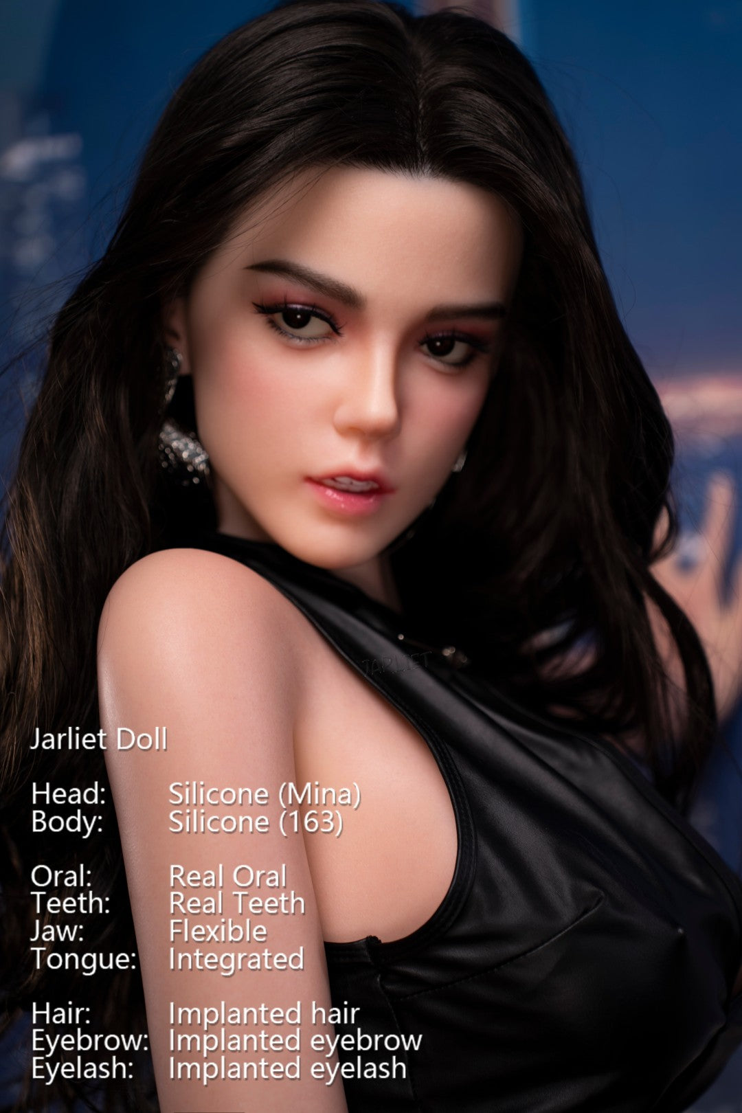 Minha boneca sexual (Jarliet Silicone com copo D de 163 cm)