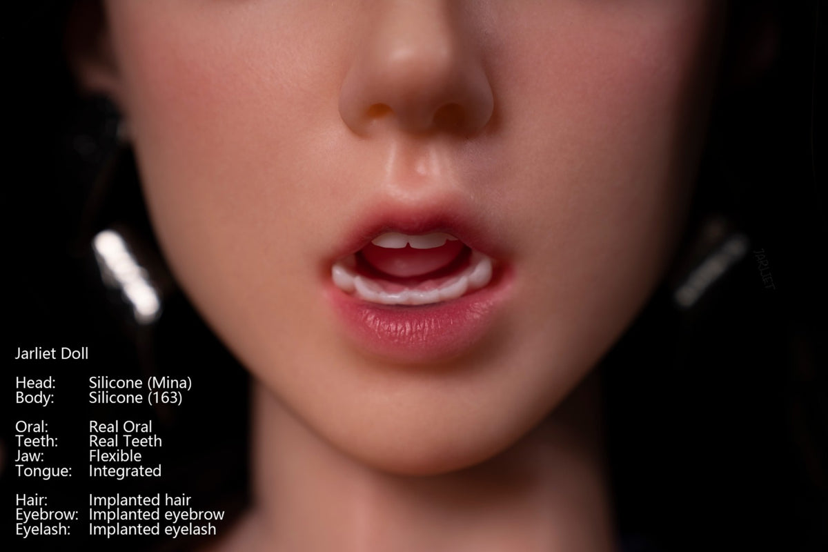 Minha boneca sexual (Jarliet Silicone com copo D de 163 cm)