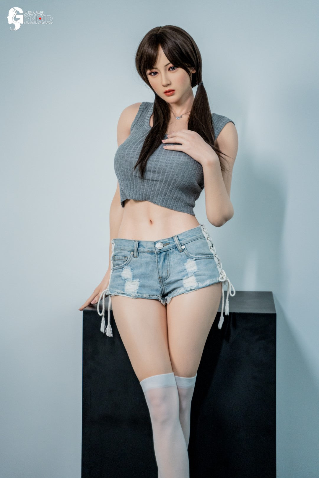 Boneca sexual Leyla Modelo 19R Deluxe (Gynoid Doll Silicone F-Cup F-Cup de 168 cm)