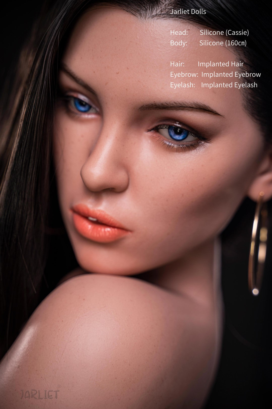 Boneca Sexual Cassie (Jarliet Silicone com copo C de 160 cm)