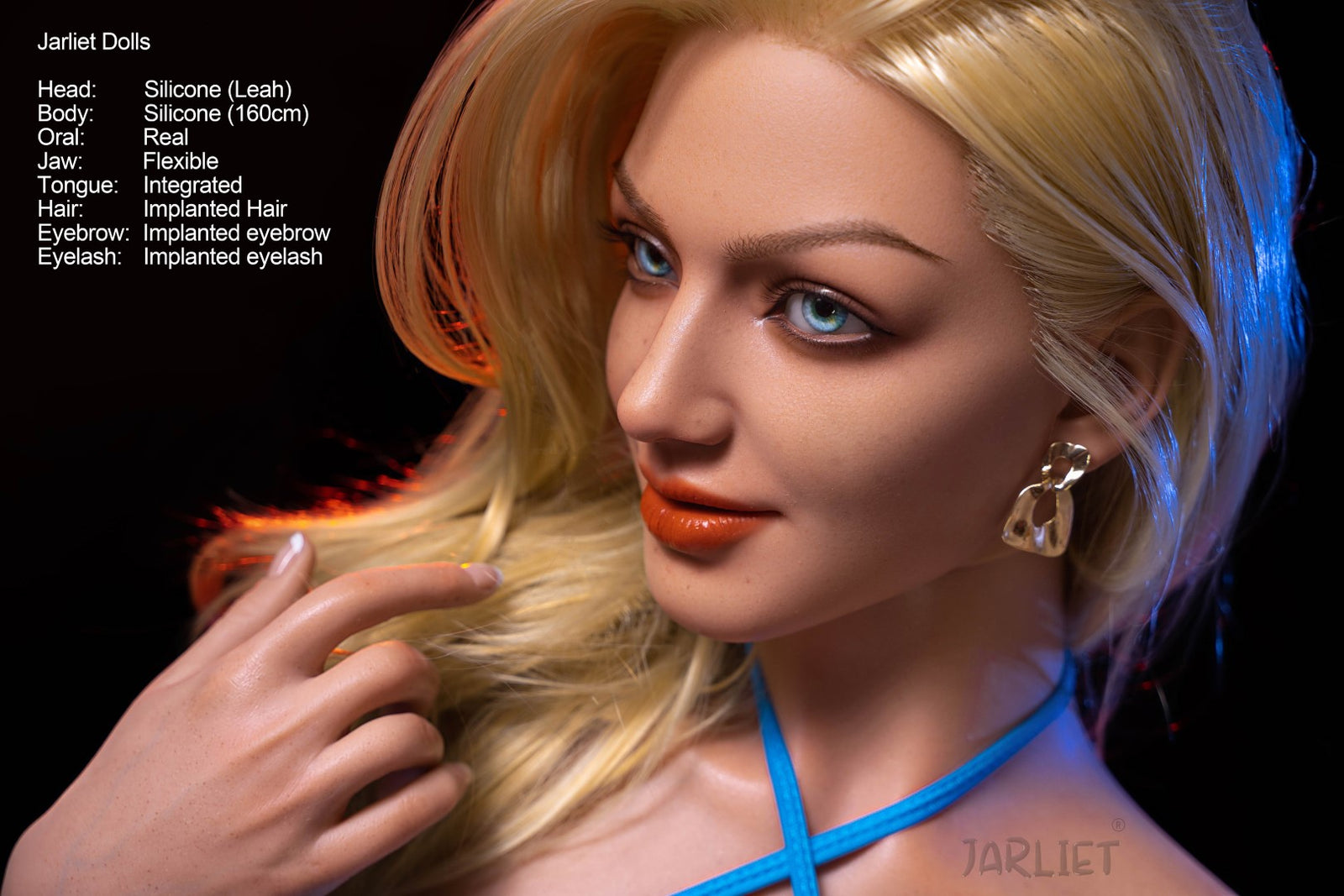 Boneca Sexual Leah (Jarliet Silicone com copo C de 160 cm)