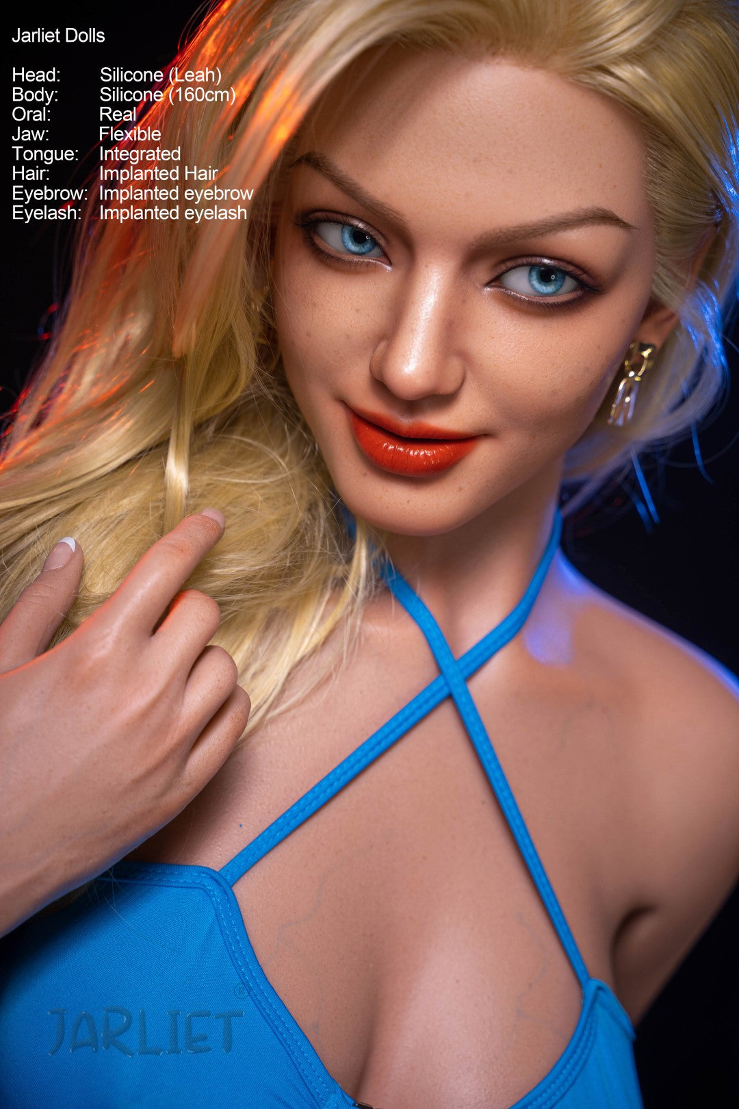 Boneca Sexual Leah (Jarliet Silicone com copo C de 160 cm)