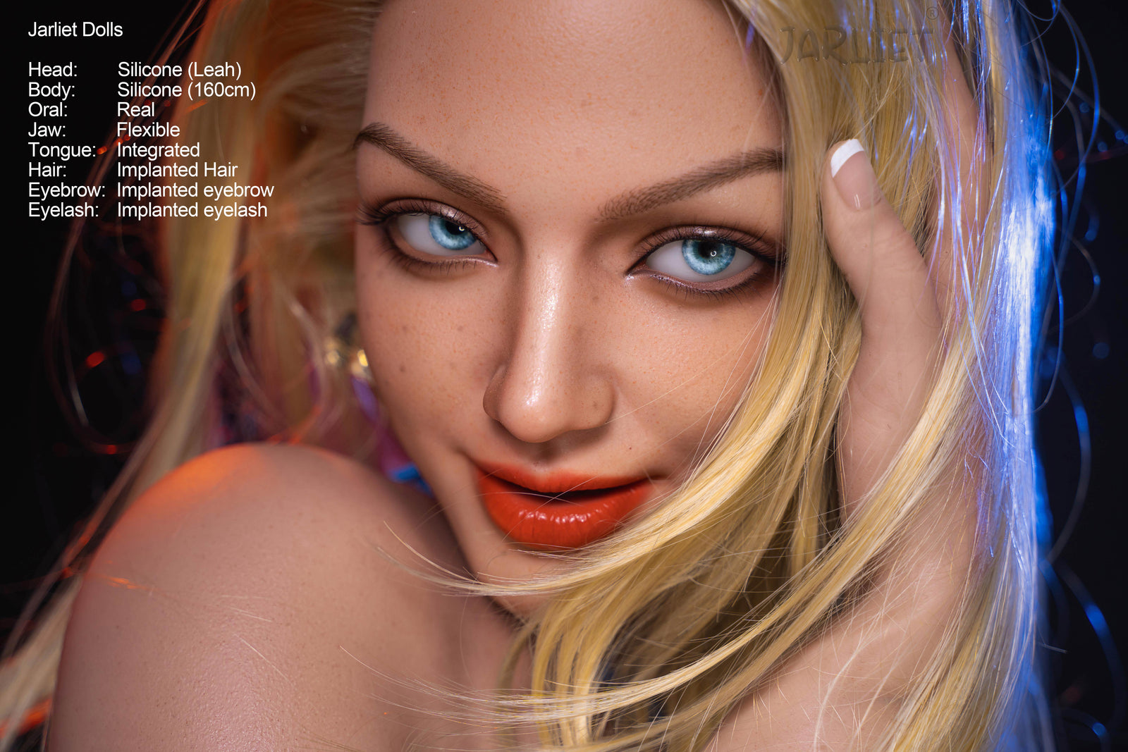 Boneca Sexual Leah (Jarliet Silicone com copo C de 160 cm)
