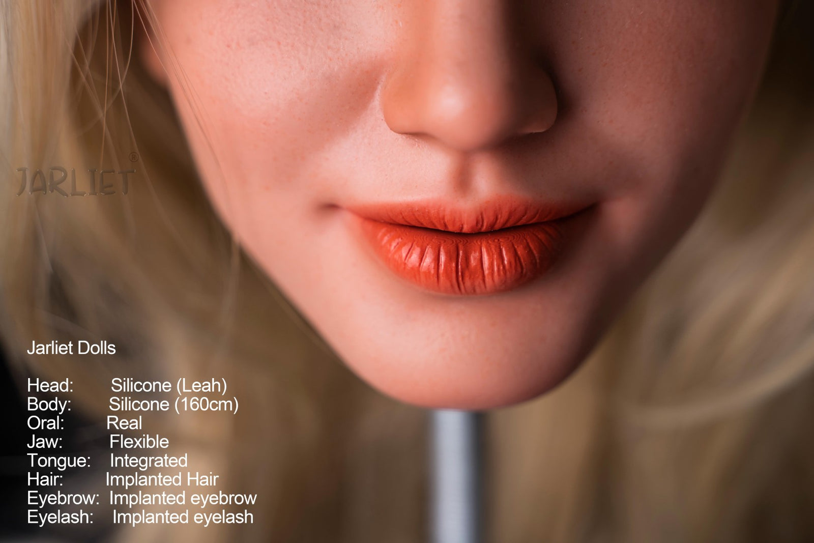 Boneca Sexual Leah (Jarliet Silicone com copo C de 160 cm)