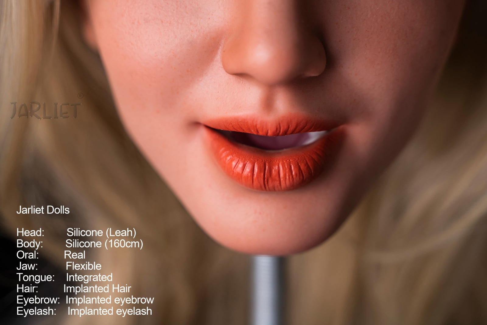 Boneca Sexual Leah (Jarliet Silicone com copo C de 160 cm)