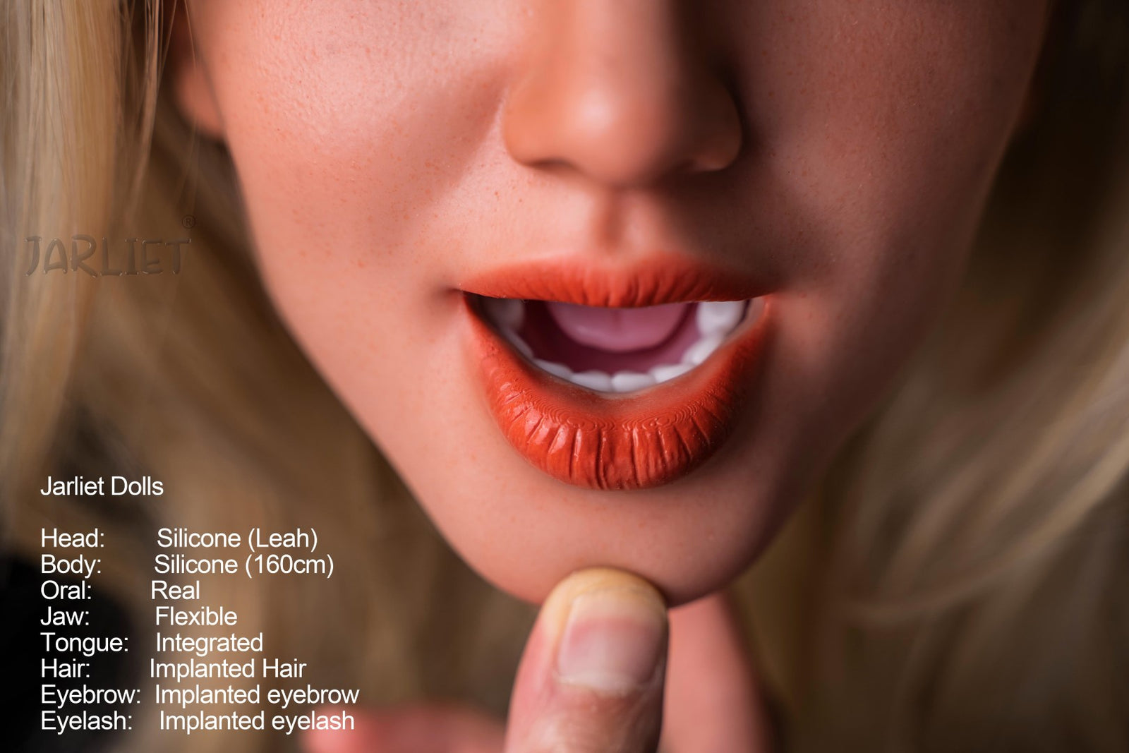 Boneca Sexual Leah (Jarliet Silicone com copo C de 160 cm)