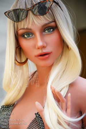 Boneca sexual de Angela (WM-Doll 163cm D-KUPA #SS162 TPE+Silicone)