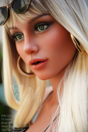 Boneca sexual de Angela (WM-Doll 163cm D-KUPA #SS162 TPE+Silicone)