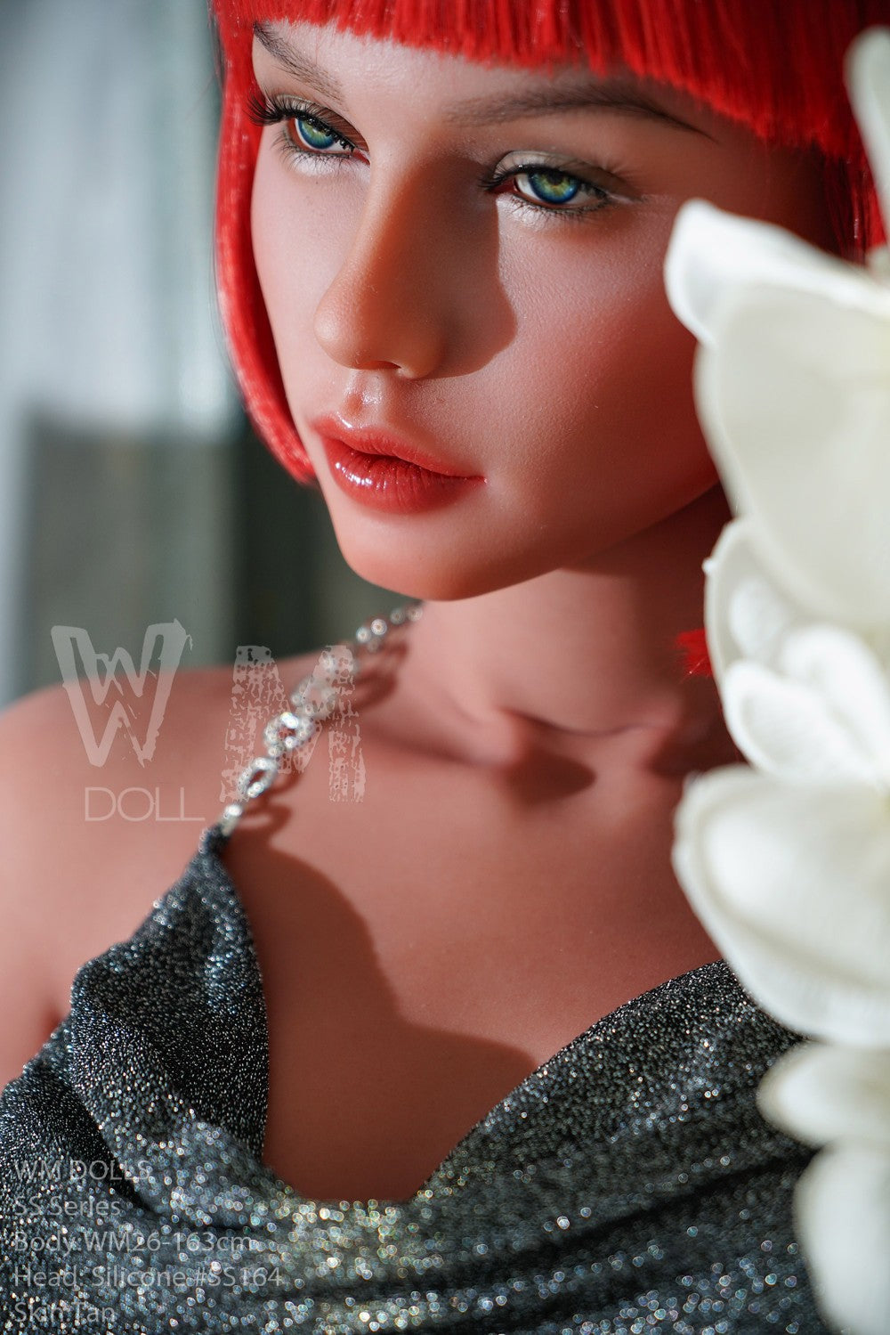 tess muñeca sexual (WM-Doll Copa D de 163 cm #SS164 TPE+silicona)