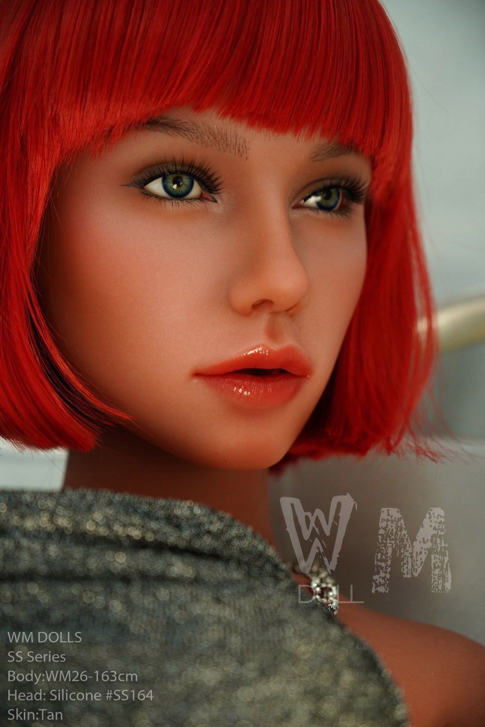 tess muñeca sexual (WM-Doll Copa D de 163 cm #SS164 TPE+silicona)