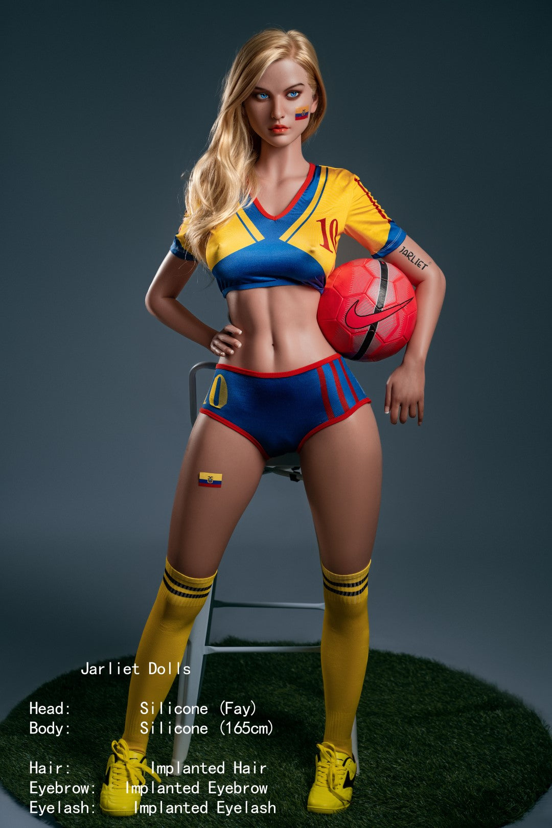 Boneca Sexual Fay (Jarliet Silicone de copa C de 165 cm)