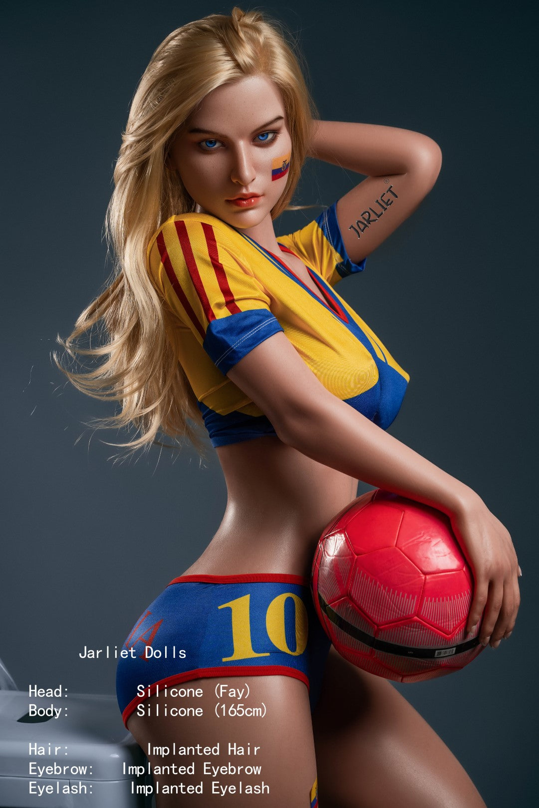 Boneca Sexual Fay (Jarliet Silicone de copa C de 165 cm)