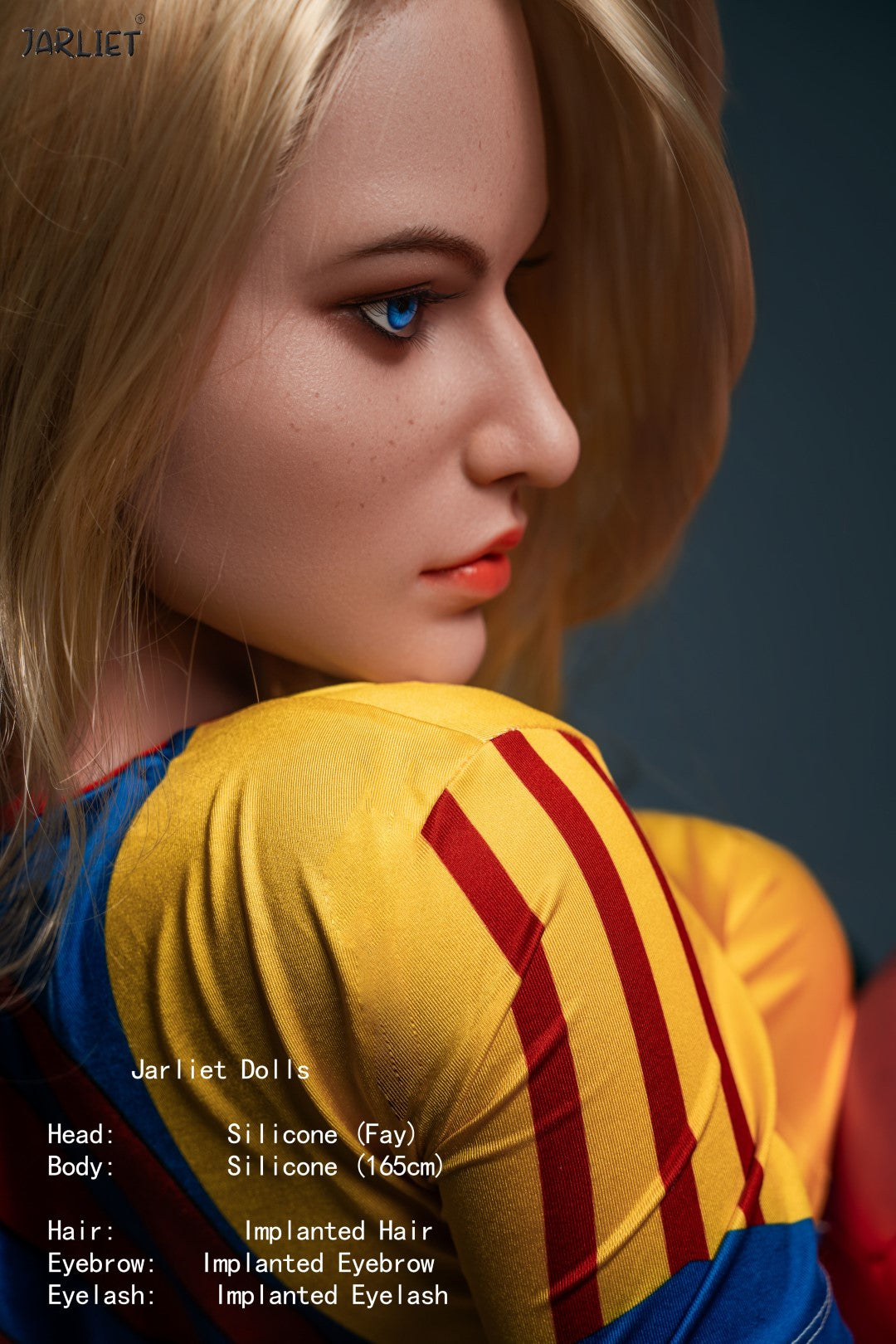 Boneca Sexual Fay (Jarliet Silicone de copa C de 165 cm)