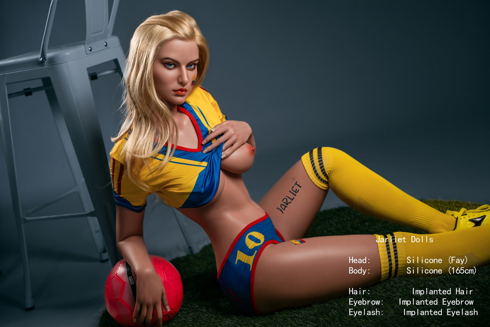 Boneca Sexual Fay (Jarliet Silicone de copa C de 165 cm)