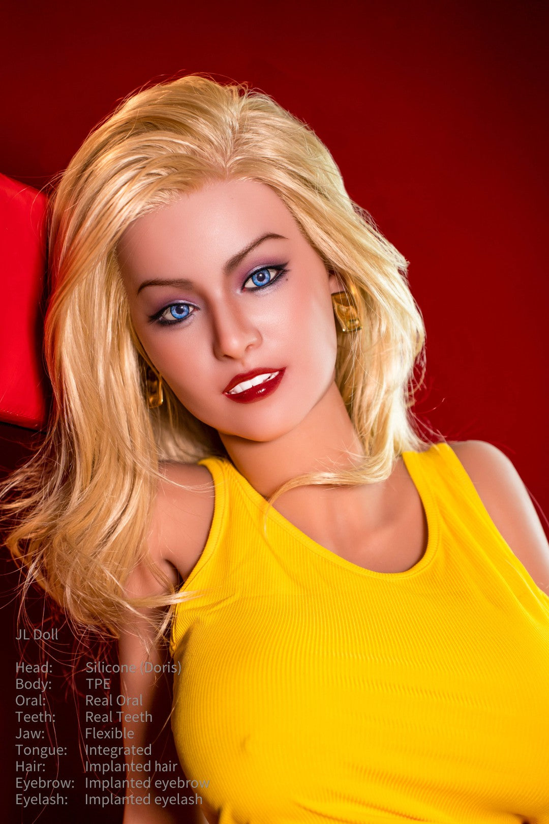 doris muñeca sexual (Jarliet 148cm E-Cup TPE+Silicona)