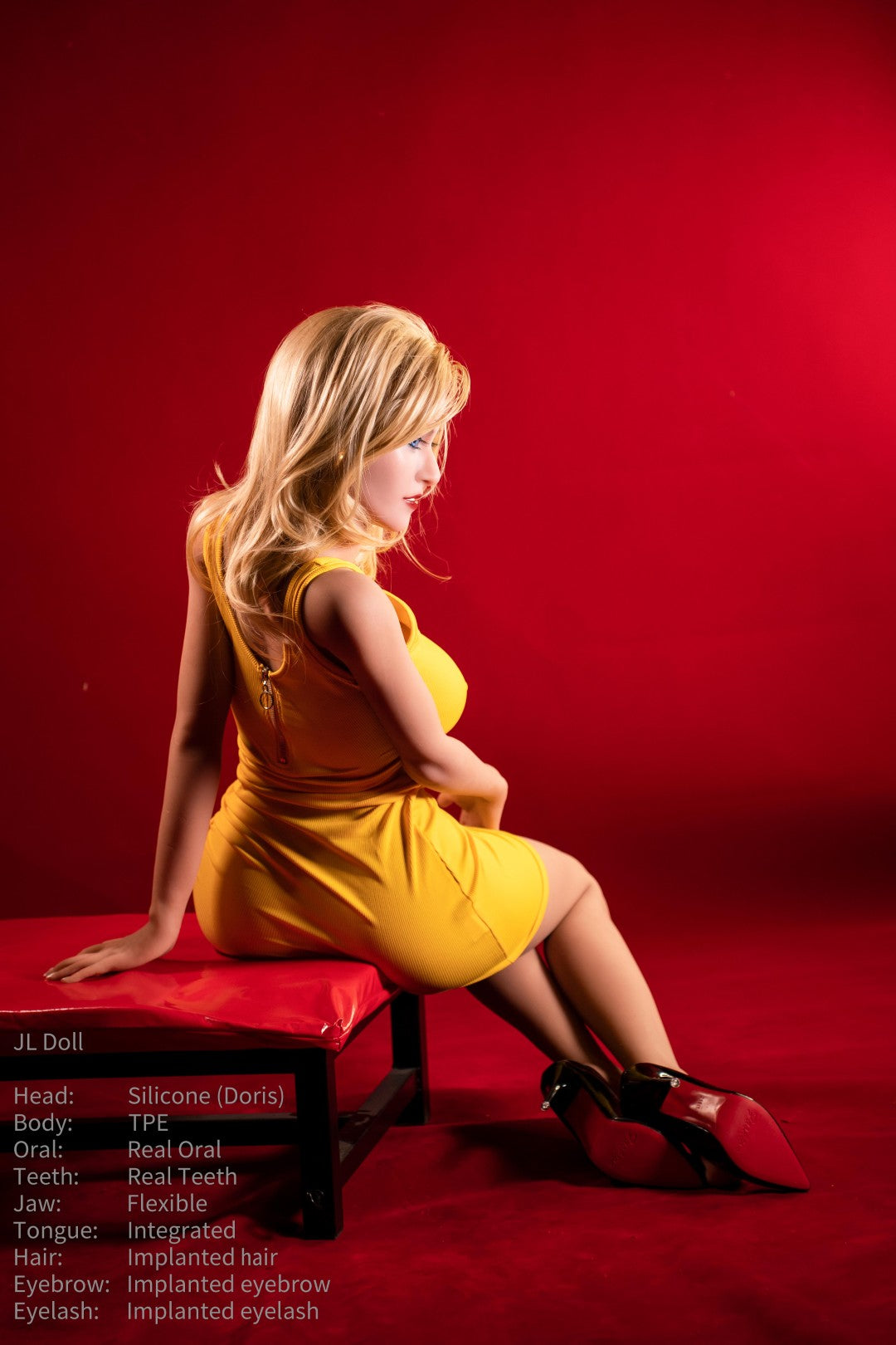 doris muñeca sexual (Jarliet 148cm E-Cup TPE+Silicona)