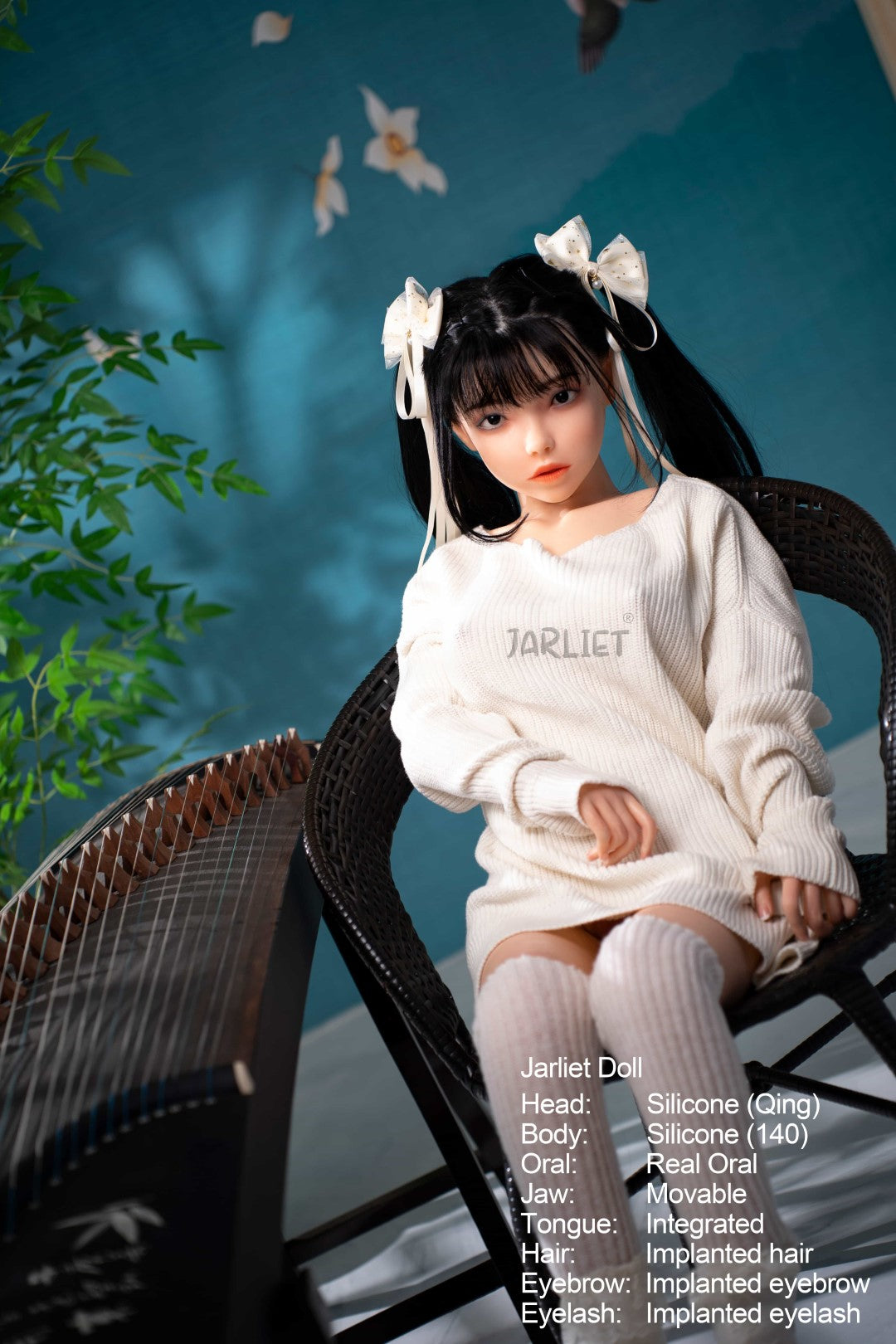 Boneca sexual Qing (Jarliet Silicone de copa C de 140cm)