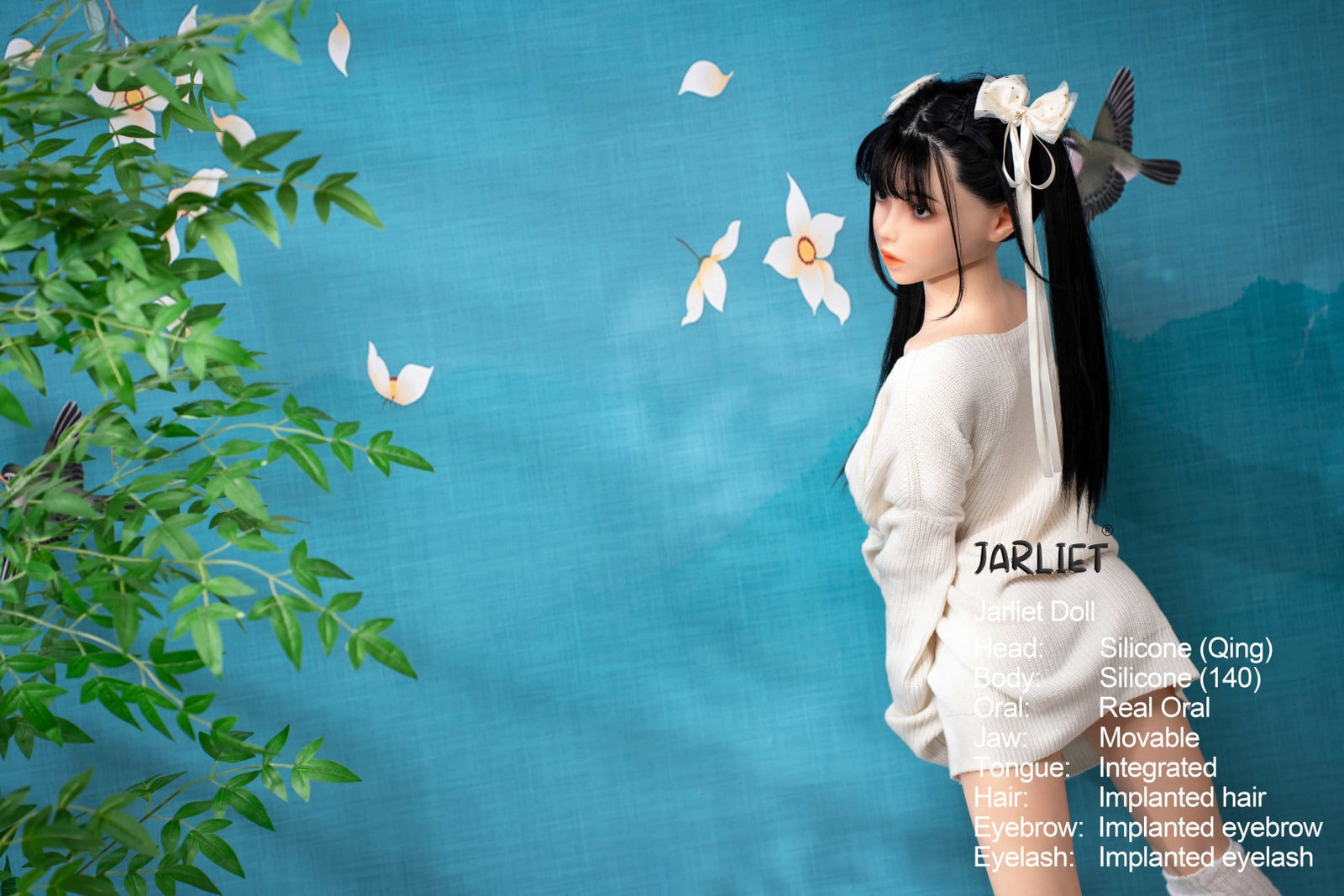 Boneca sexual Qing (Jarliet Silicone de copa C de 140cm)