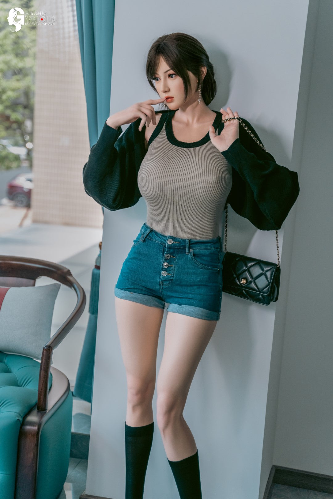 Sex doll Leyla Model 19R Deluxe (Gynoid Doll 168cm F-cup silicone)