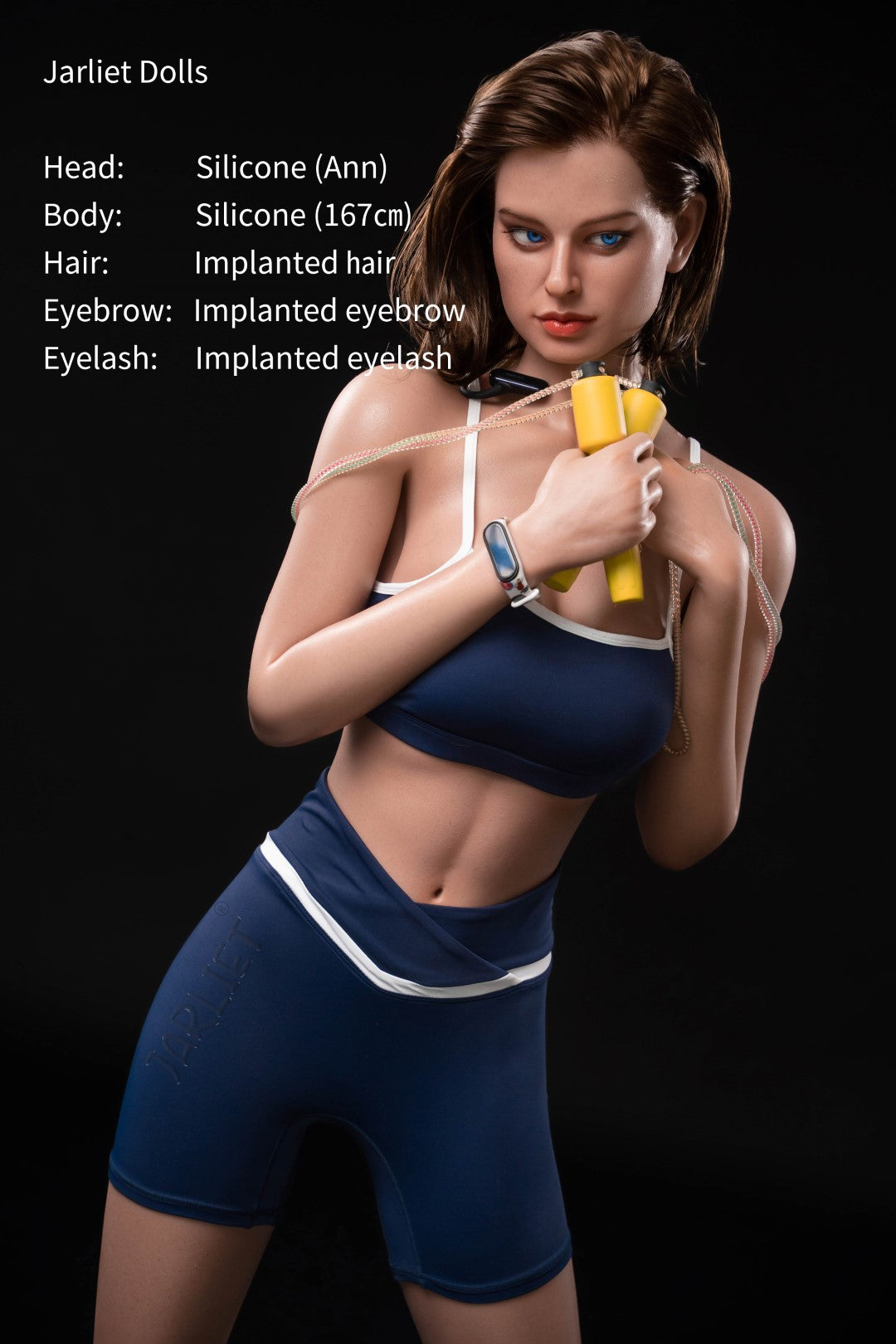 Boneca Sexual Ann (Jarliet Silicone de copa B de 167 cm)