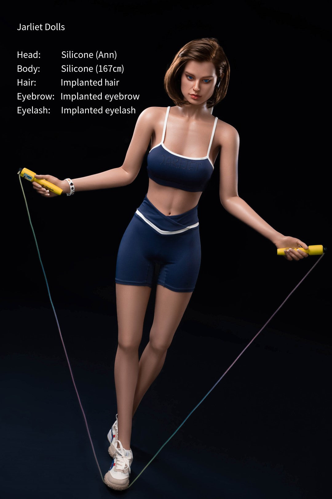 Boneca Sexual Ann (Jarliet Silicone de copa B de 167 cm)