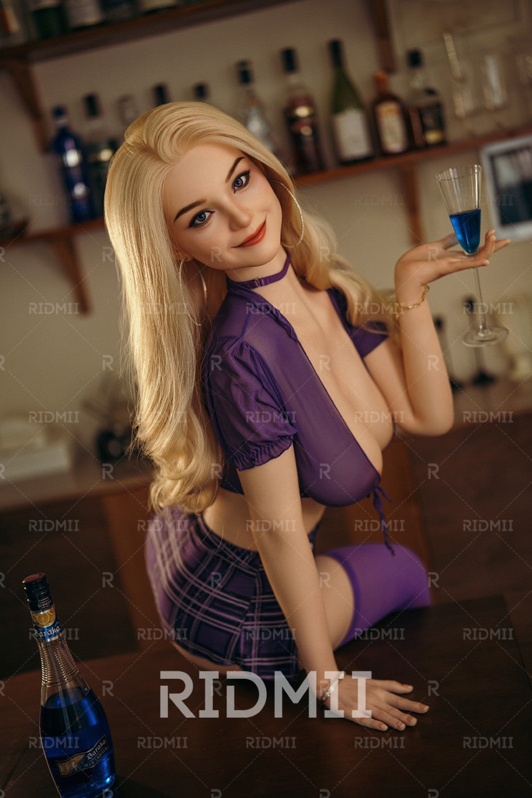 Boneca Sexual Senna (Ridmii Doll Silicone para copo eletrônico de 168 cm)