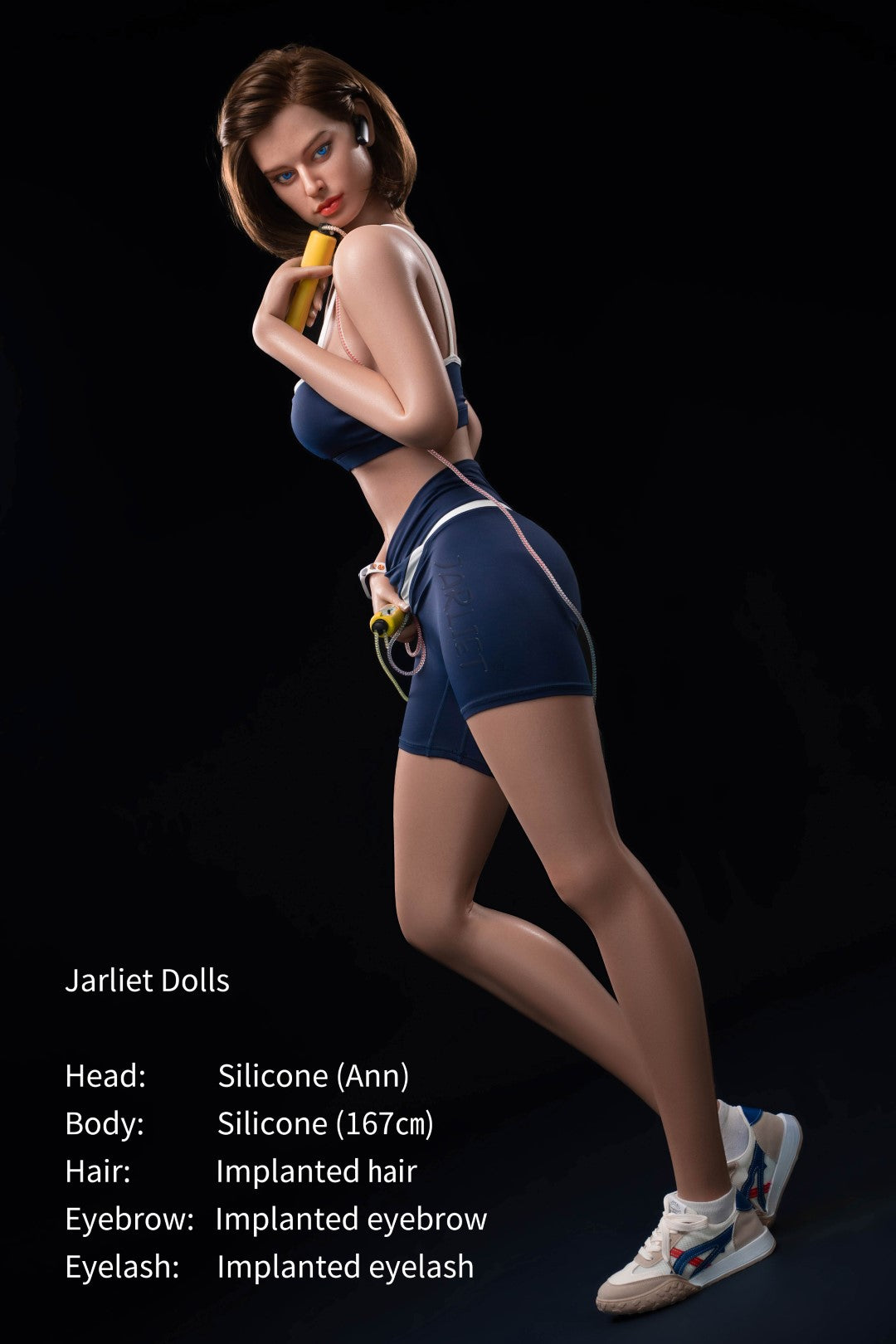 Boneca Sexual Ann (Jarliet Silicone de copa B de 167 cm)