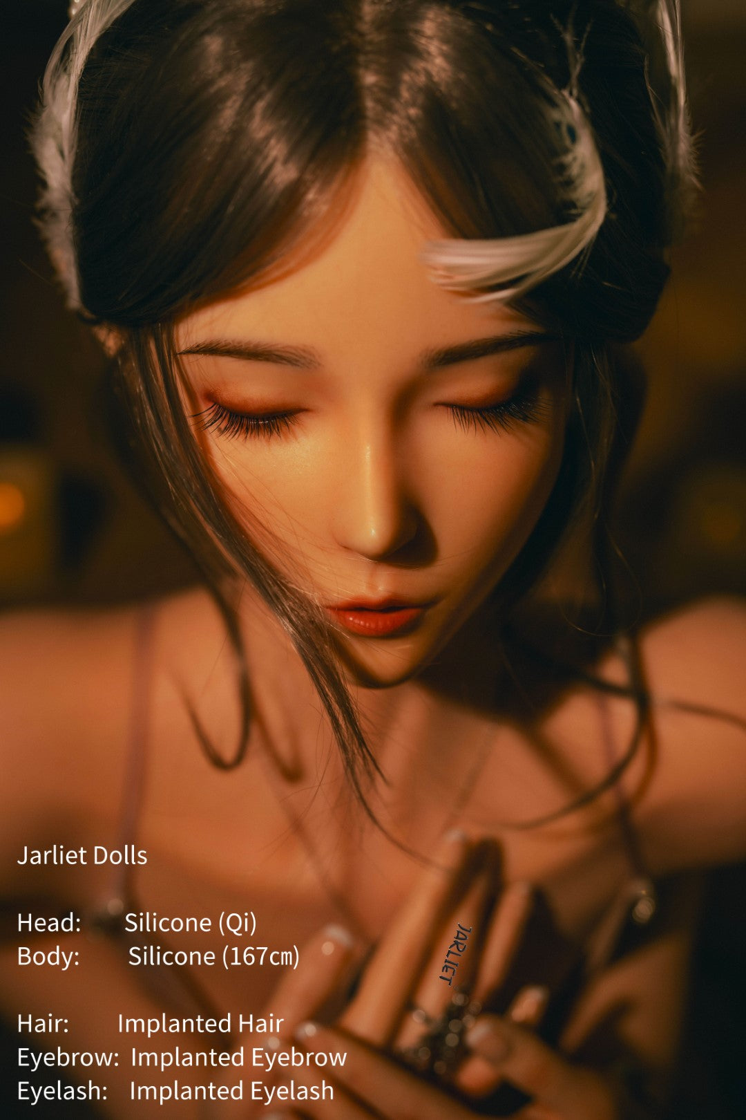 chi muñeca sexual (Jarliet 167 cm copa B de silicona)