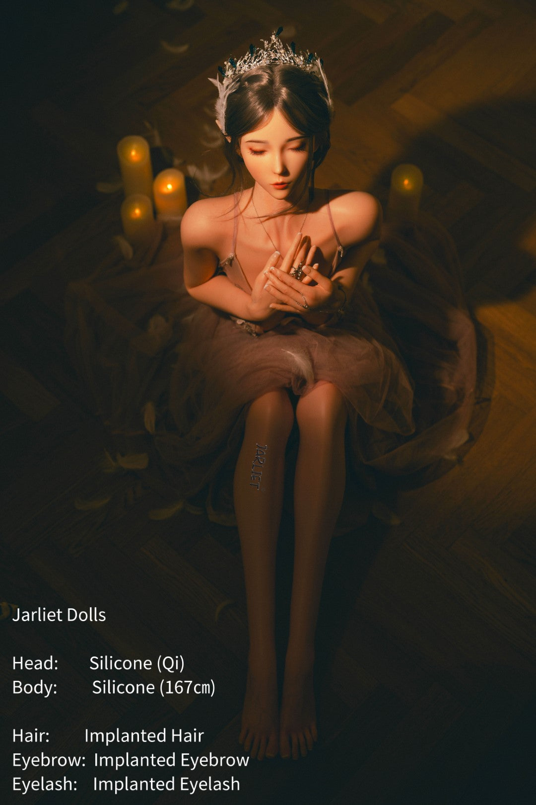 chi muñeca sexual (Jarliet 167 cm copa B de silicona)