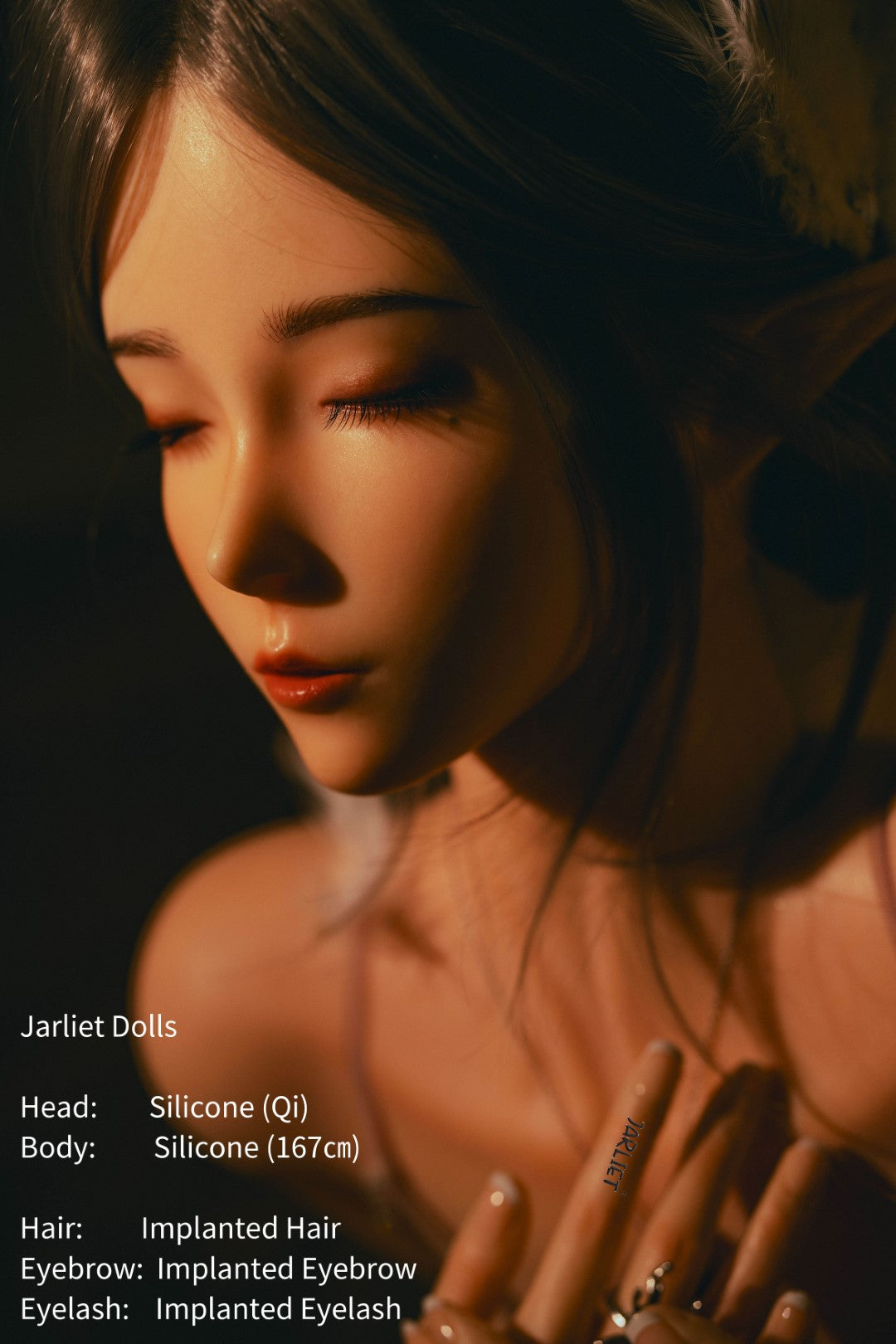 chi muñeca sexual (Jarliet 167 cm copa B de silicona)