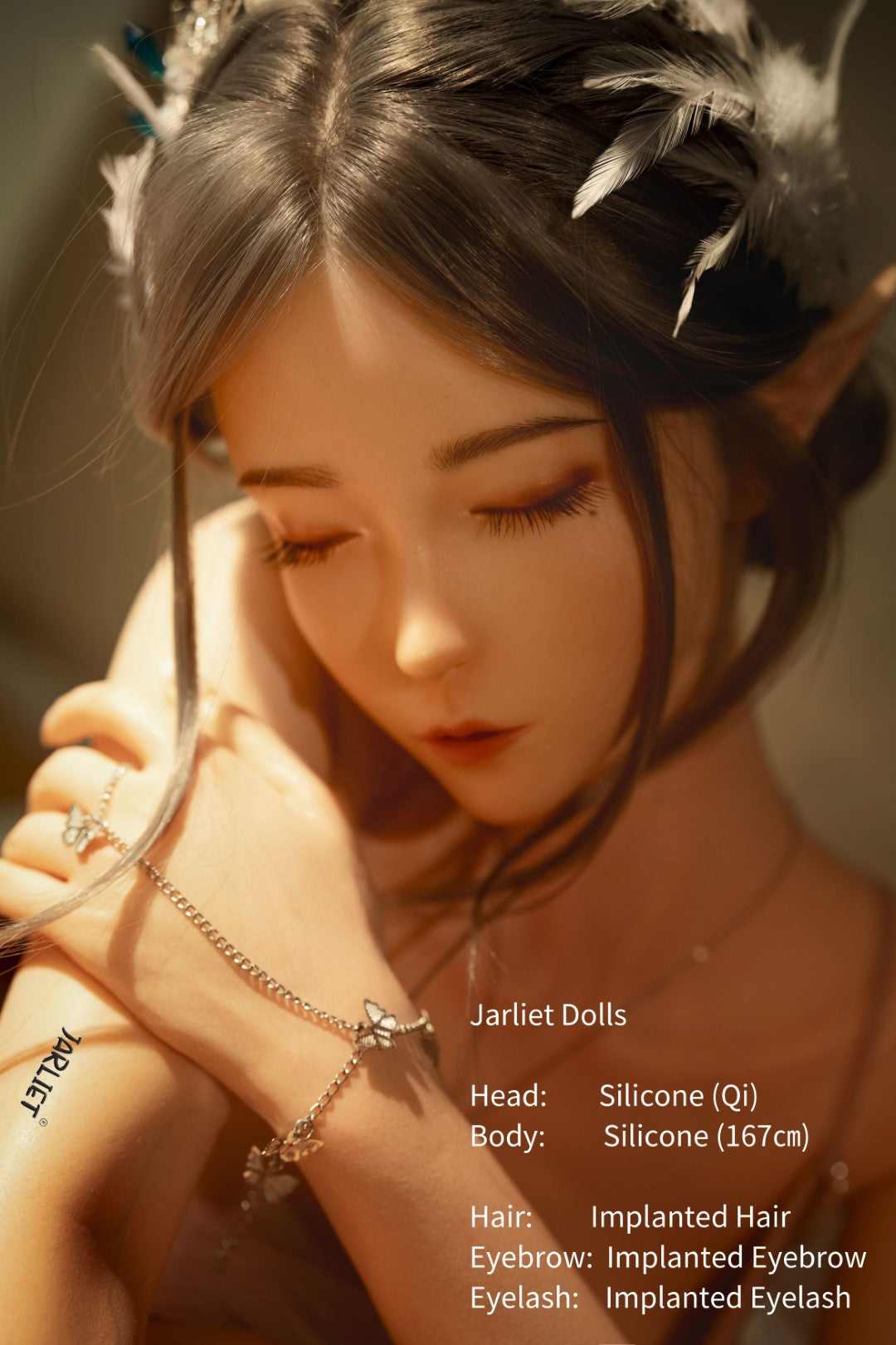 chi muñeca sexual (Jarliet 167 cm copa B de silicona)