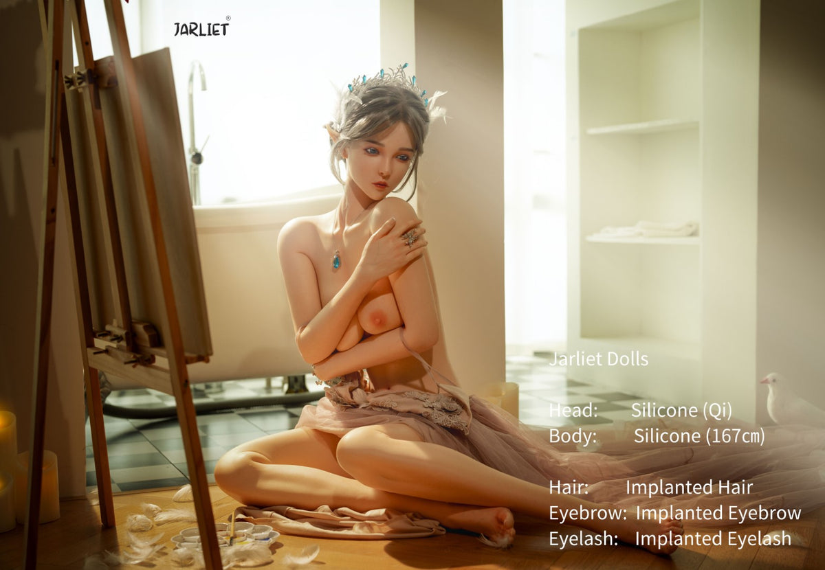 chi muñeca sexual (Jarliet 167 cm copa B de silicona)