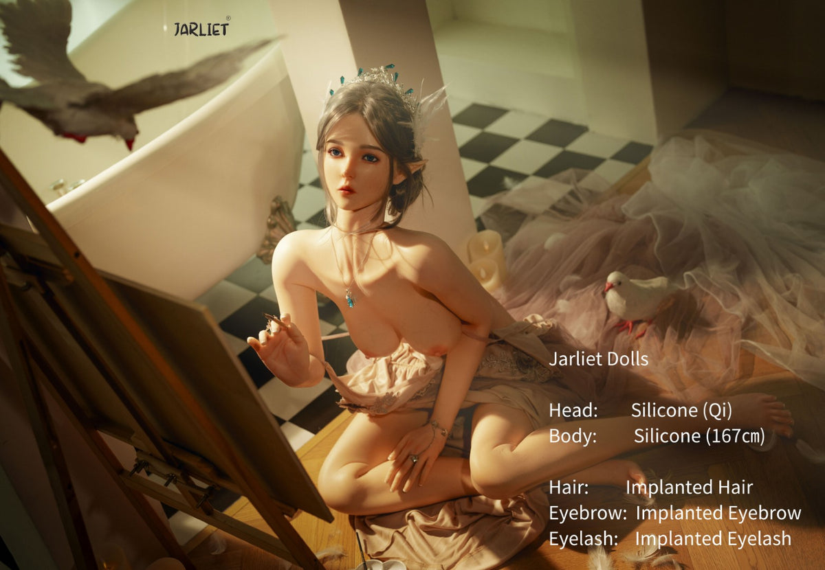chi muñeca sexual (Jarliet 167 cm copa B de silicona)