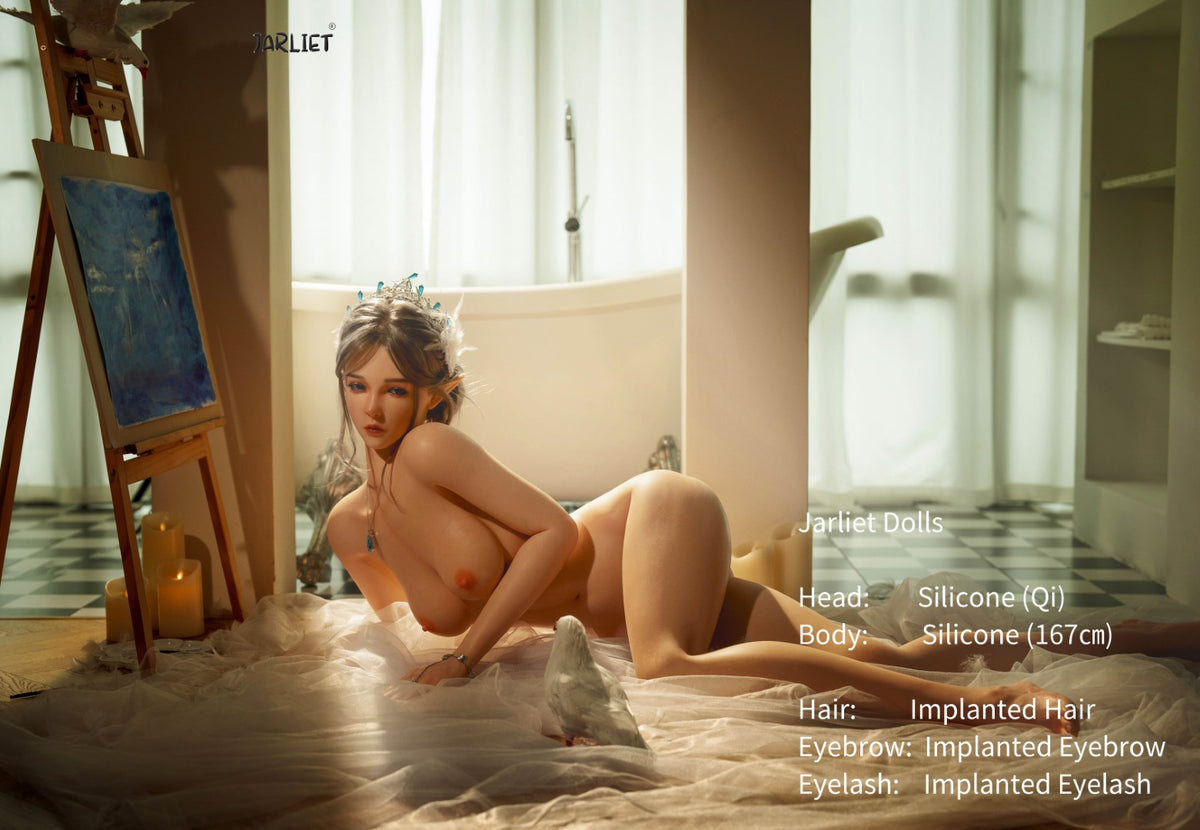chi muñeca sexual (Jarliet 167 cm copa B de silicona)