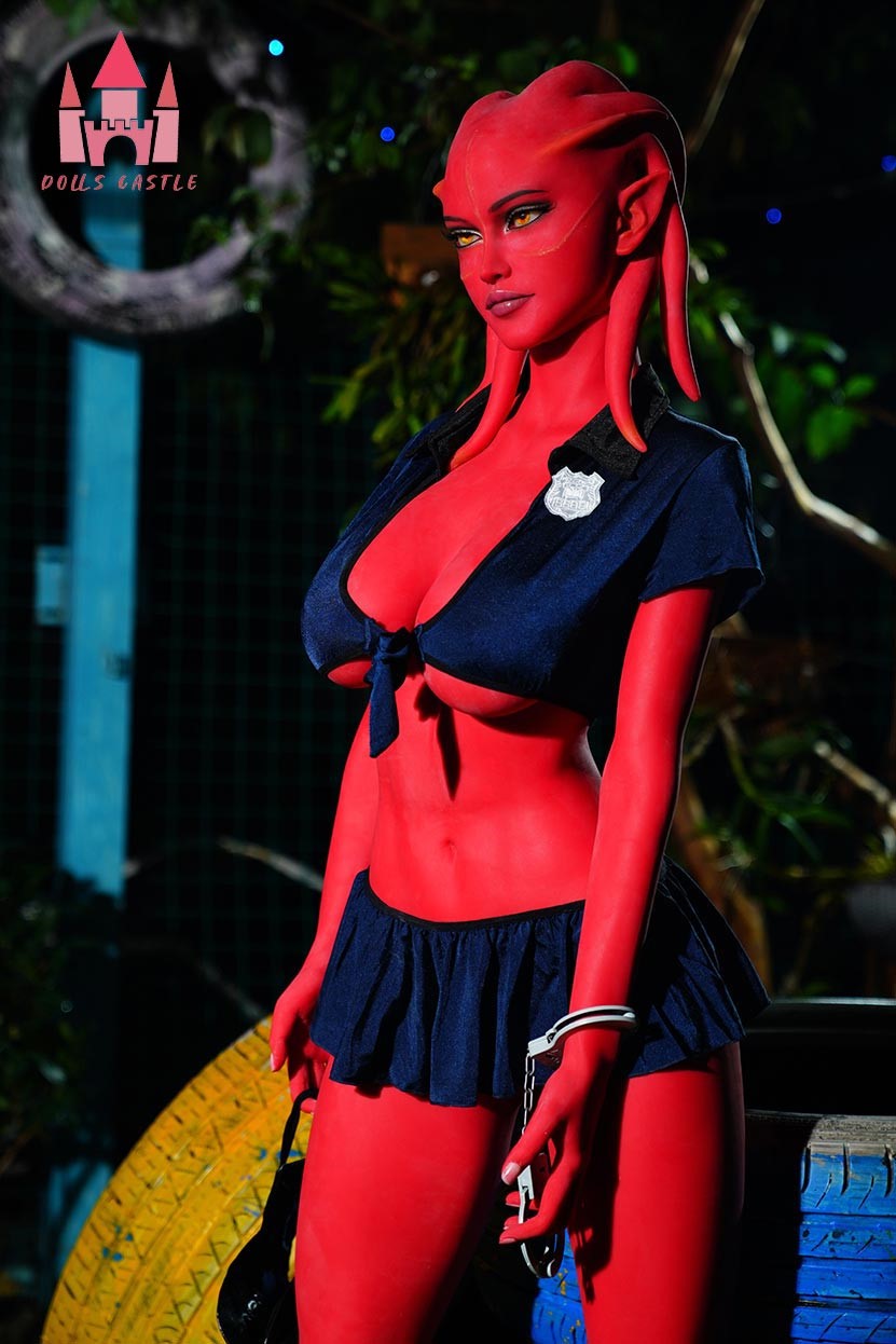 Grace Boneca sexual (Dolls Castle 160cm F-cop #A9 TPE)