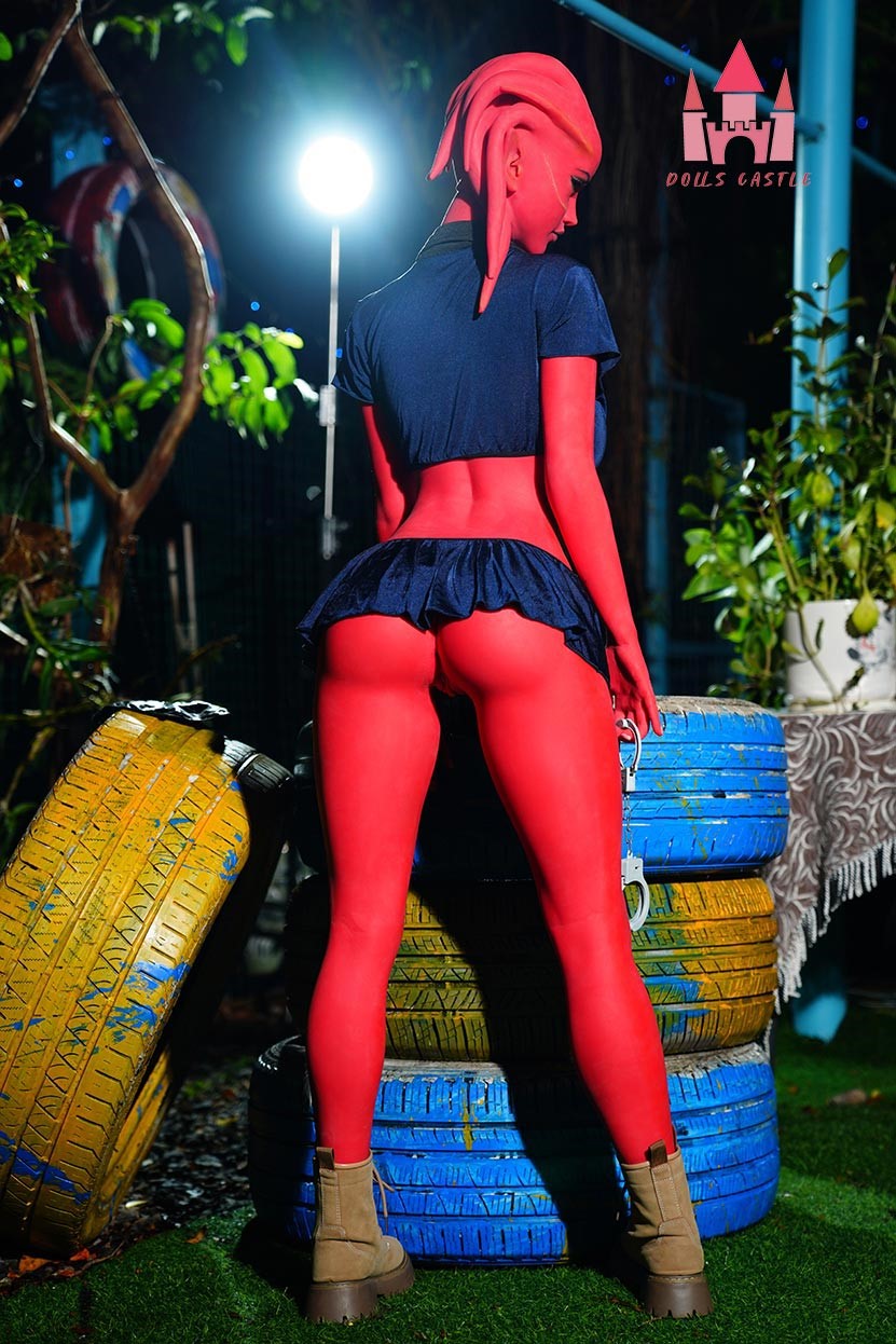 Grace Boneca sexual (Dolls Castle 160cm F-cop #A9 TPE)